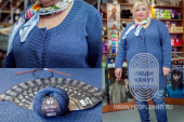 Кардиган "Denim", схема вязания на сайте Люди Вяжут