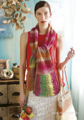 Fluted Scarf, схема вязания на сайте Люди Вяжут