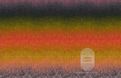 MEILENWEIT 100 COLOR MIX MULTI, схема вязания на сайте Люди Вяжут