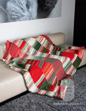 Плед, схема вязания на сайте Люди Вяжут