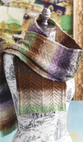 Chevron Scarf, схема вязания на сайте Люди Вяжут