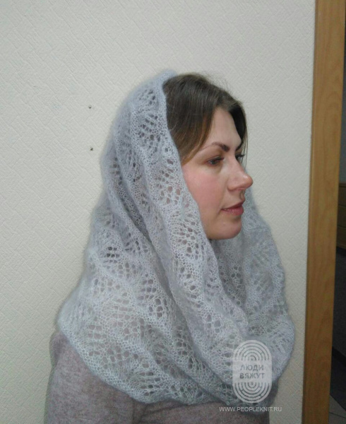 снуд, схема вязания на сайте Люди Вяжут
