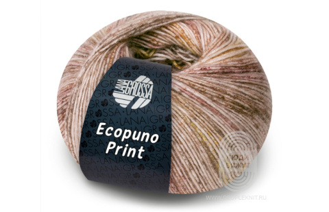 ECOPUNO print, схема вязания на сайте Люди Вяжут