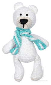 Белый медведь, схема вязания на сайте Люди Вяжут