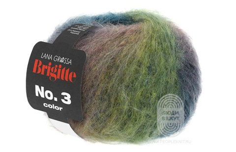 BRIGITTE No.3 COLOR, схема вязания на сайте Люди Вяжут