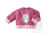 ЖАКЕТ LARA, схема вязания на сайте Люди Вяжут