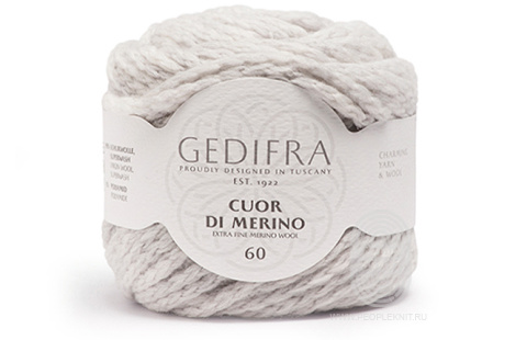 CUOR DI MERINO 60, схема вязания на сайте Люди Вяжут