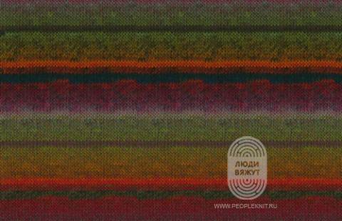 MEILENWEIT 100 RAINBOW, схема вязания на сайте Люди Вяжут