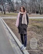 Палантин, схема вязания на сайте Люди Вяжут