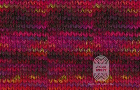 COOL MERINO BIG COLOR, схема вязания на сайте Люди Вяжут