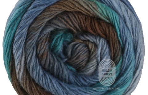 MEILENWEIT 100 COLOR MIX MULTI, схема вязания на сайте Люди Вяжут