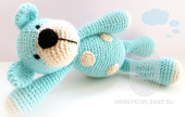 Мишутка Bram *mini*, схема вязания на сайте Люди Вяжут
