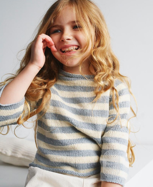 Пуловер, схема вязания на сайте Люди Вяжут