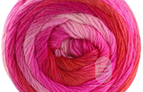 MEILENWEIT 100 COLOR MIX SOFT, схема вязания на сайте Люди Вяжут