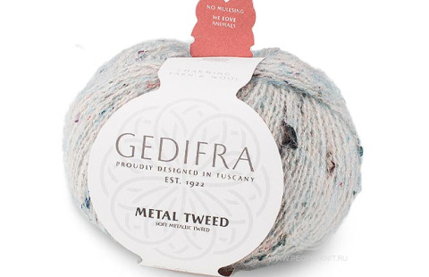 METAL TWEED, схема вязания на сайте Люди Вяжут