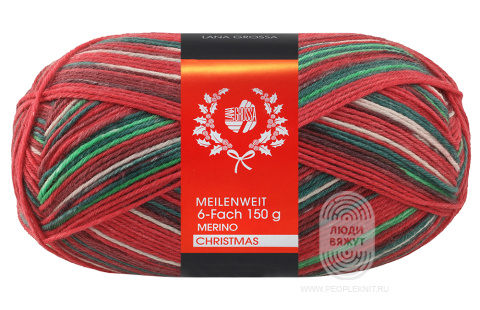 MEILENWEIT 6-PLY 150 MERINO CHRISTMAS, схема вязания на сайте Люди Вяжут