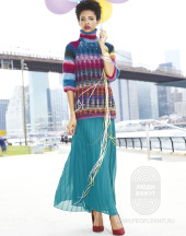 A-Line Raglan Tunic, схема вязания на сайте Люди Вяжут