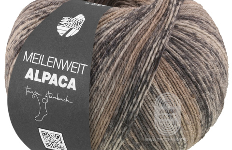 MEILENWEIT 100 ALPACA MIX, схема вязания на сайте Люди Вяжут