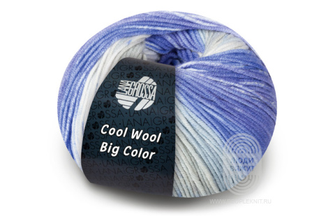 COOL WOOL BIG color, схема вязания на сайте Люди Вяжут