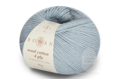 WOOL COTTON 4 PLY, схема вязания на сайте Люди Вяжут