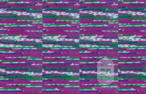 COOL WOOL 4 SOCKS print III, схема вязания на сайте Люди Вяжут