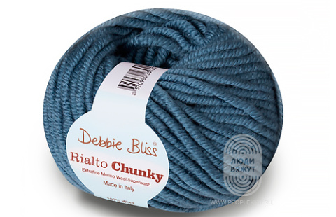 RIALTO CHUNKY, схема вязания на сайте Люди Вяжут