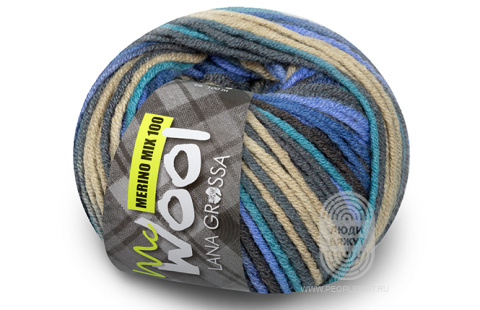 MERINO MIX 100 print, схема вязания на сайте Люди Вяжут