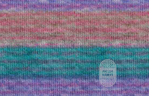 SILKHAIR print, схема вязания на сайте Люди Вяжут