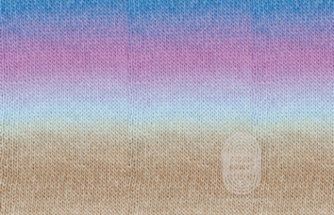 MEILENWEIT 100 COLOR MIX MULTI, схема вязания на сайте Люди Вяжут
