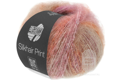 SILKHAIR print, схема вязания на сайте Люди Вяжут