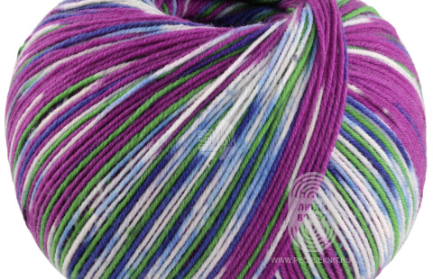 COOL WOOL 4 SOCKS print III, схема вязания на сайте Люди Вяжут