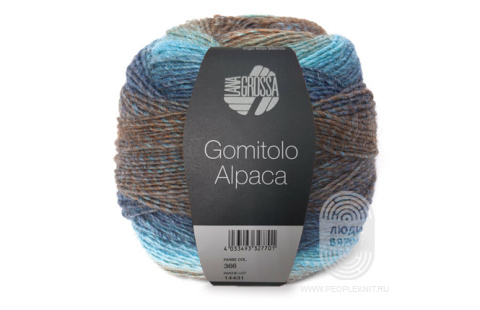 GOMITOLO ALPACA, схема вязания на сайте Люди Вяжут