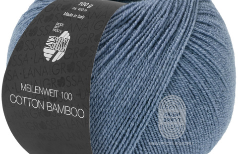 MEILENWEIT 100 COTTON BAMBOO, схема вязания на сайте Люди Вяжут