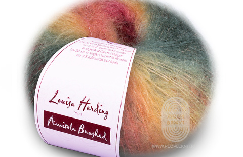 AMITOLA BRUSHED, схема вязания на сайте Люди Вяжут