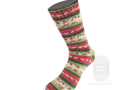 MEILENWEIT 100 CHRISTMAS lurex, схема вязания на сайте Люди Вяжут
