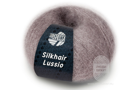 Промо для SILKHAIR lusso, схема вязания на сайте Люди Вяжут