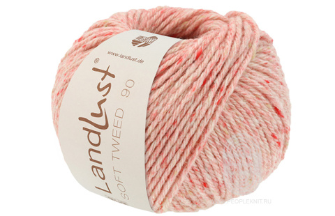 Landlust SOFT TWEED 90, схема вязания на сайте Люди Вяжут