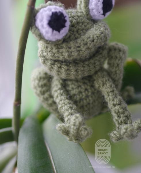Амигуруми Лягушонок, схема вязания на сайте Люди Вяжут