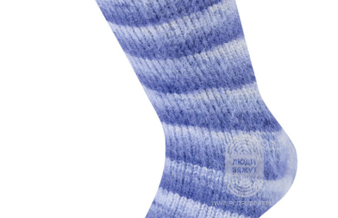 MEILENWEIT 100 COSY SOCKS SOFT STRIPES, схема вязания на сайте Люди Вяжут