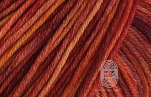 COOL WOOL BIG vintage, схема вязания на сайте Люди Вяжут