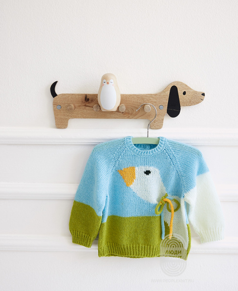 Джемпер, схема вязания на сайте Люди Вяжут