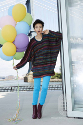 Batwing Pullover, схема вязания на сайте Люди Вяжут