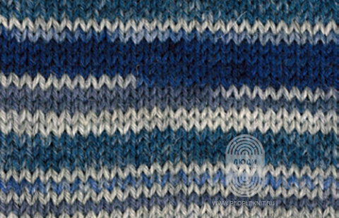 MEILENWEIT 6-PLY 150 DENIM MIX, схема вязания на сайте Люди Вяжут