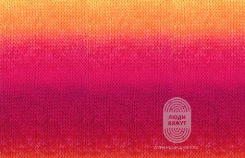 MEILENWEIT 100 COLOR MIX MULTI, схема вязания на сайте Люди Вяжут