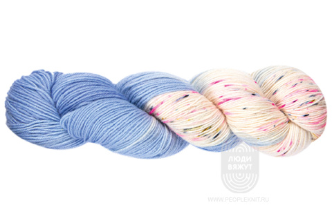 MEILENWEIT 100 MERINO hand-dyed, схема вязания на сайте Люди Вяжут