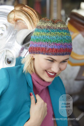Whirl Beanie, схема вязания на сайте Люди Вяжут