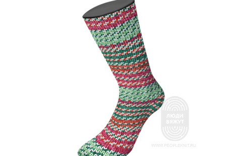 MEILENWEIT 6-PLY 150 MERINO CHRISTMAS, схема вязания на сайте Люди Вяжут