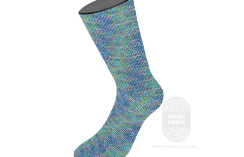 MEILENWEIT 100 COTTON BAMBOO PEPITA, схема вязания на сайте Люди Вяжут