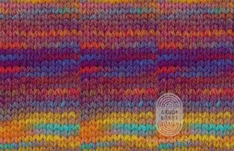 COOL MERINO COLOR, схема вязания на сайте Люди Вяжут