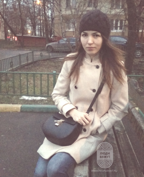 шапка, схема вязания на сайте Люди Вяжут